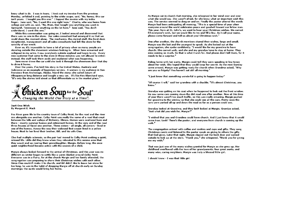 心灵鸡汤英文版(最为完整)_第3页