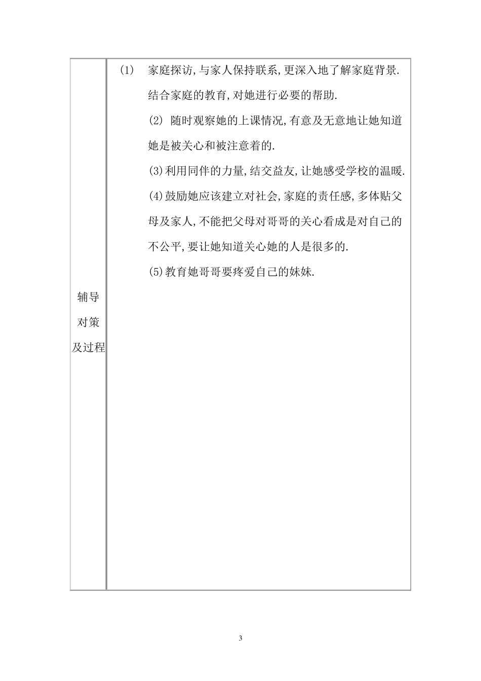 心理健康辅导记录表12页_第3页