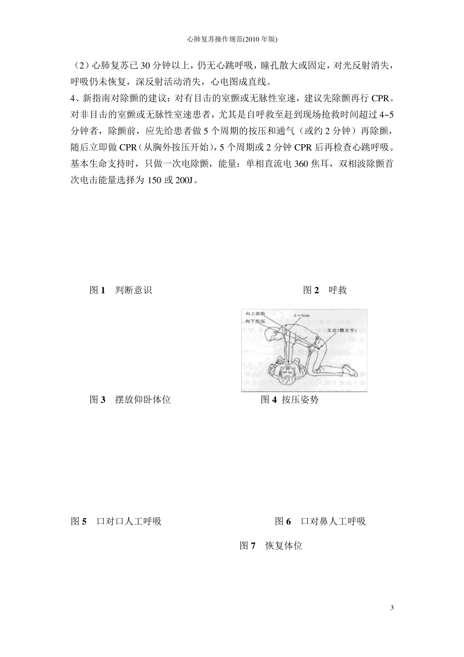 心肺复苏操作规范(2010年版)_第3页