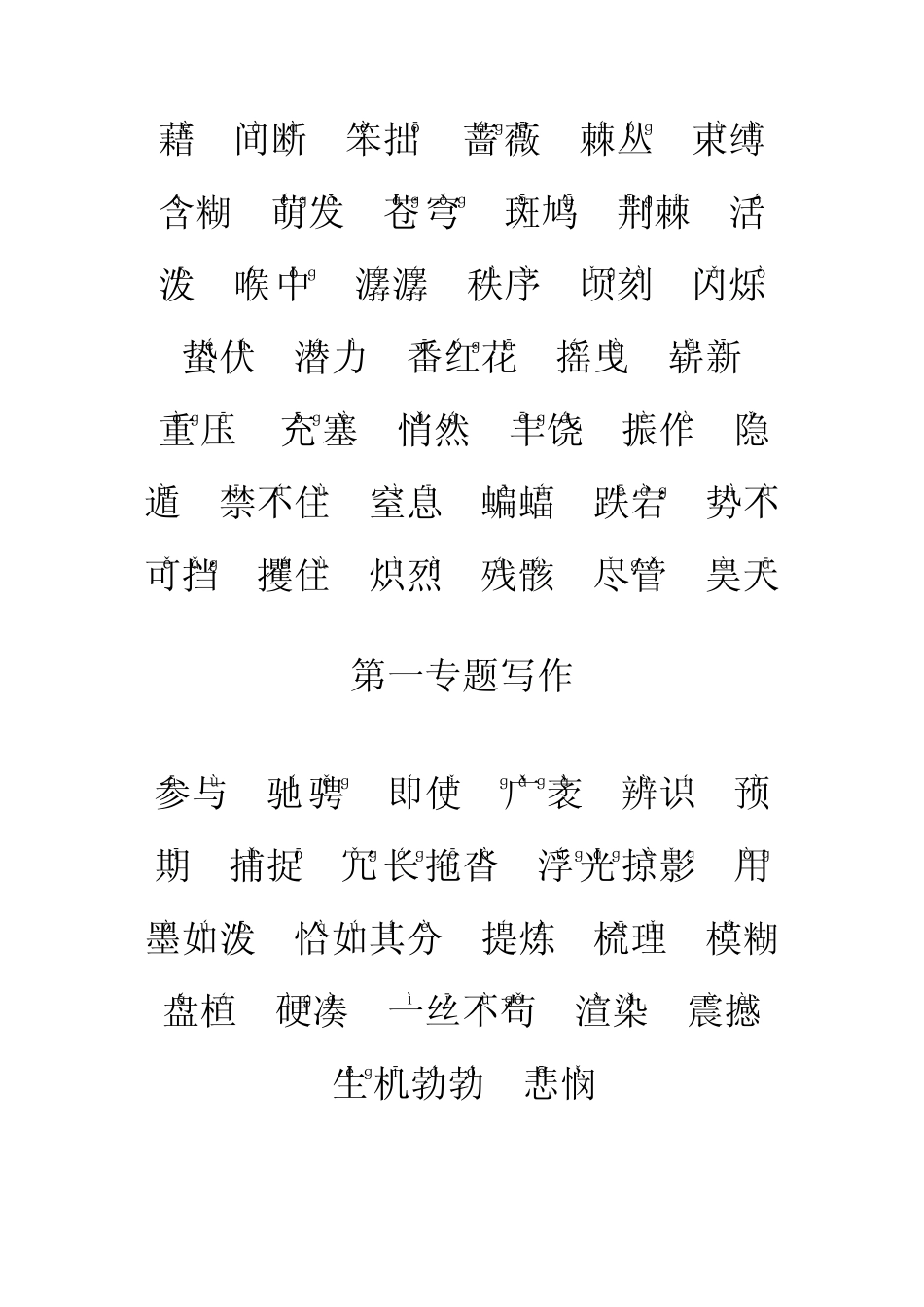 必修二重点字词注音版2015版_第3页