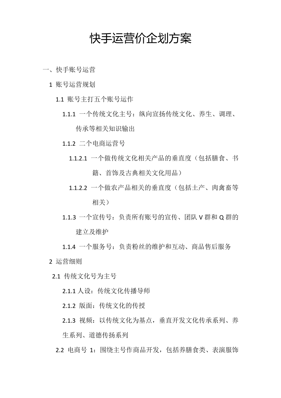 快手团队运营策划方案_第1页