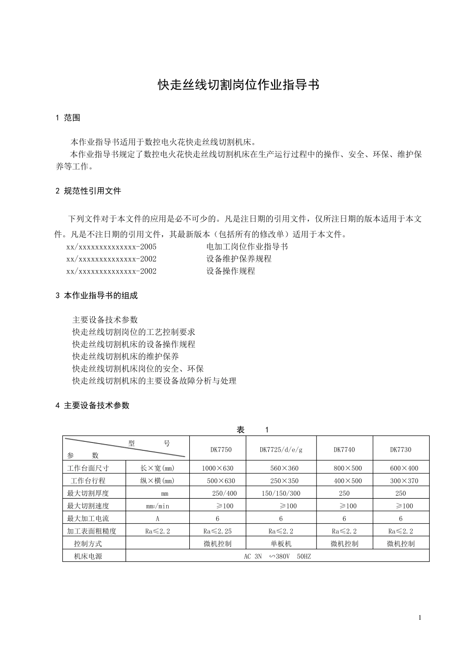 快走丝岗位作业指导书(2011版)_第3页
