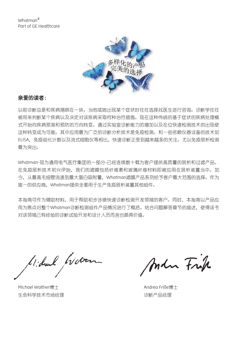 快速诊断产品研发指南GE_第2页