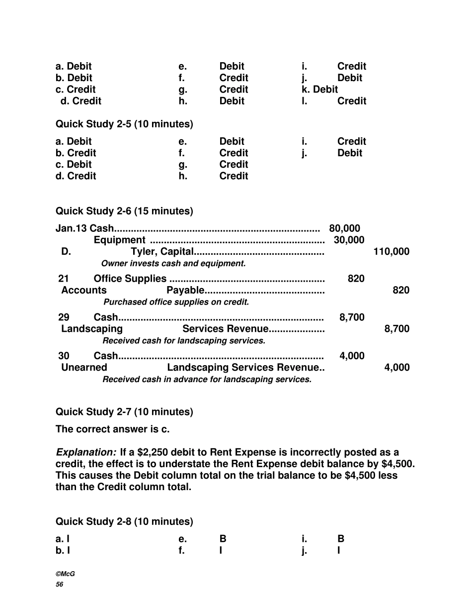 怀尔德《会计学原理》19版答案_第2页