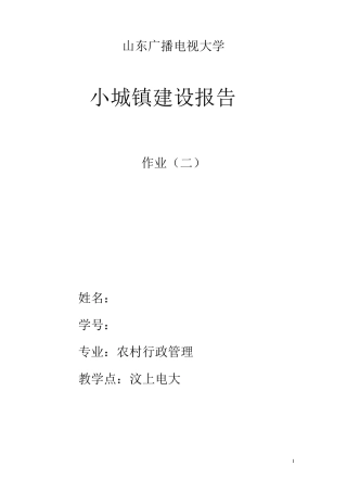怎样促进农村小城镇建设