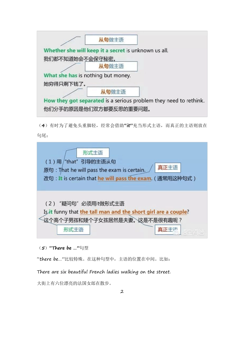 怎样分清英语中的主语、谓语、宾语、定语、状语、补语和表语？_第3页