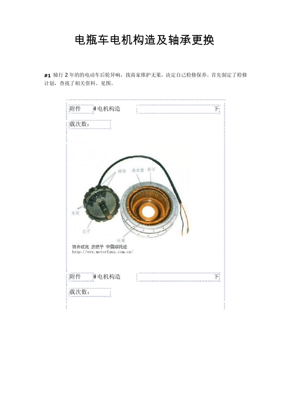 怎样换电动车后轮轴承_第1页