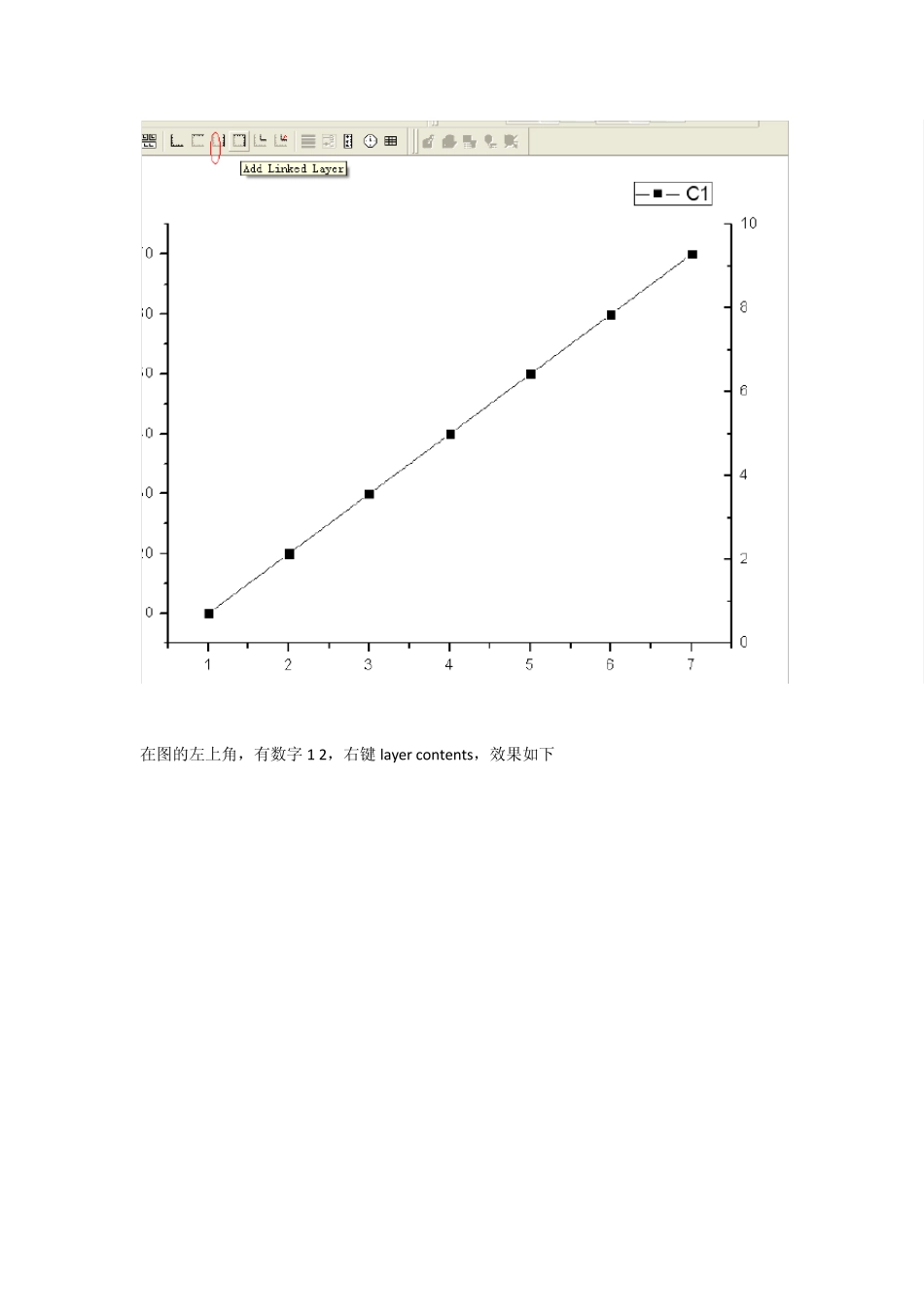 怎样用origin8在一个图中画一个X两个不同的Y轴_第2页
