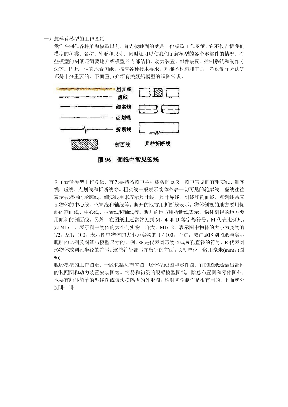 怎样看模型工作图纸_第1页