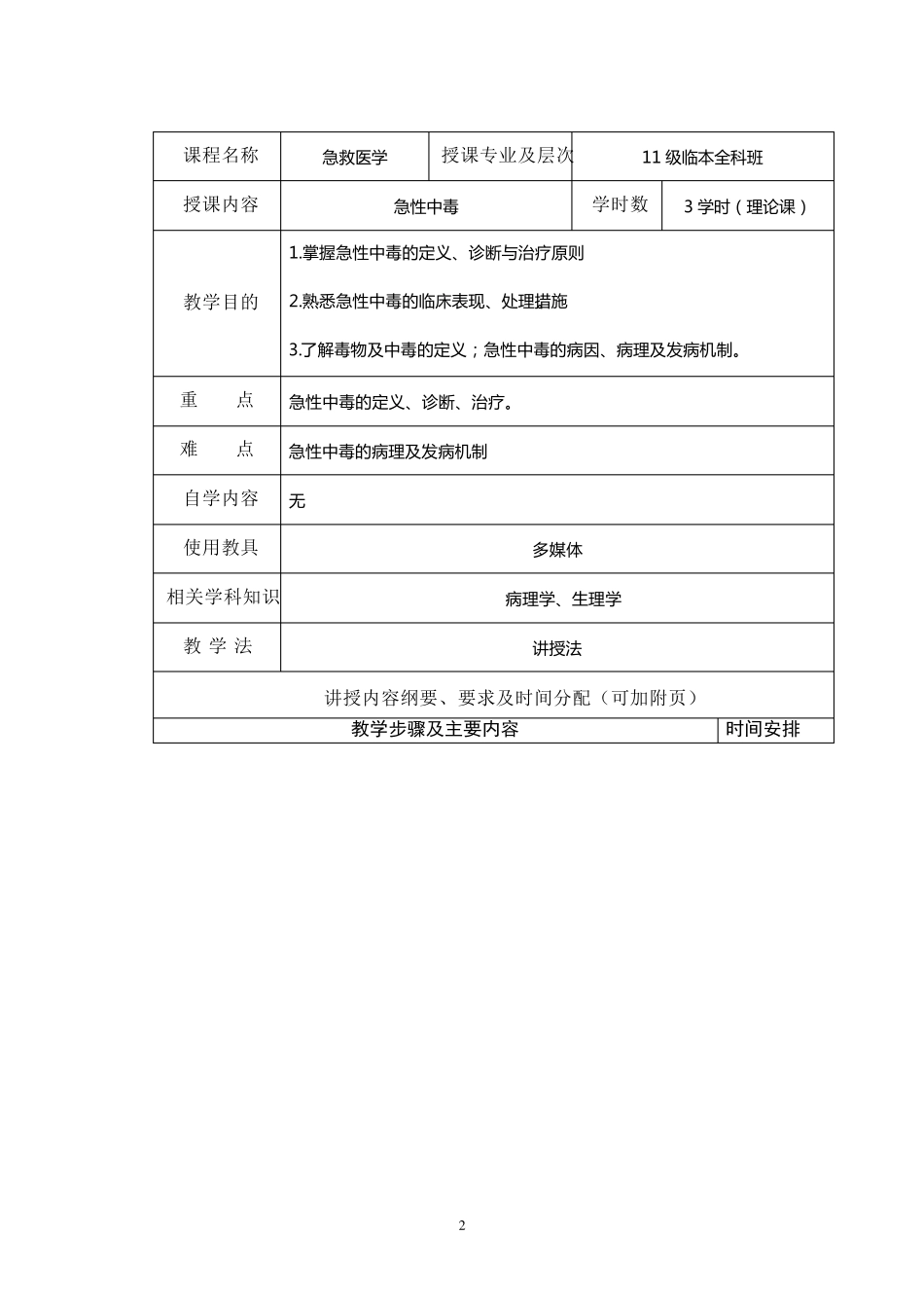 急性中毒教案(2014529)_第2页