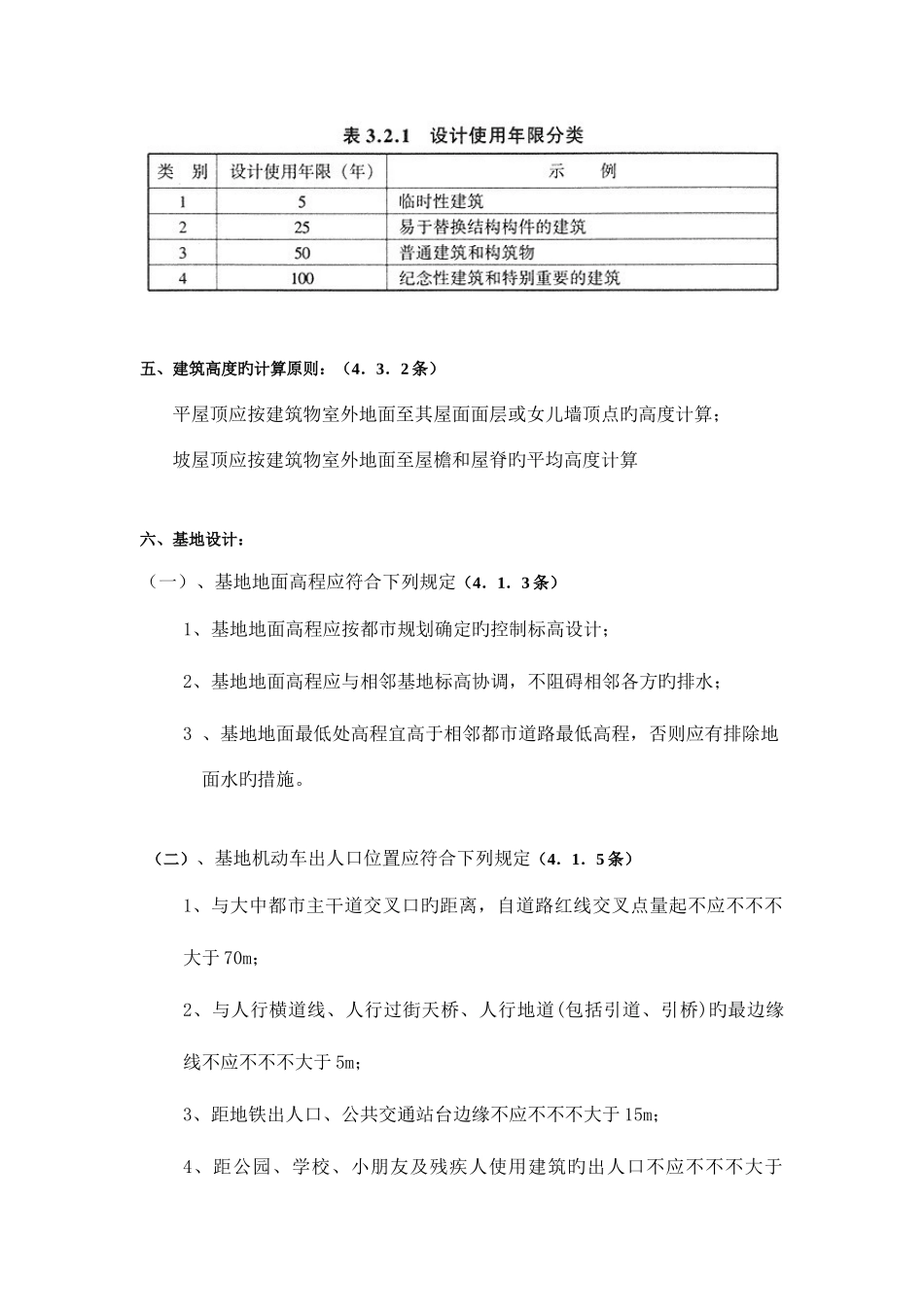 2025年民用建筑通则常用知识点_第3页
