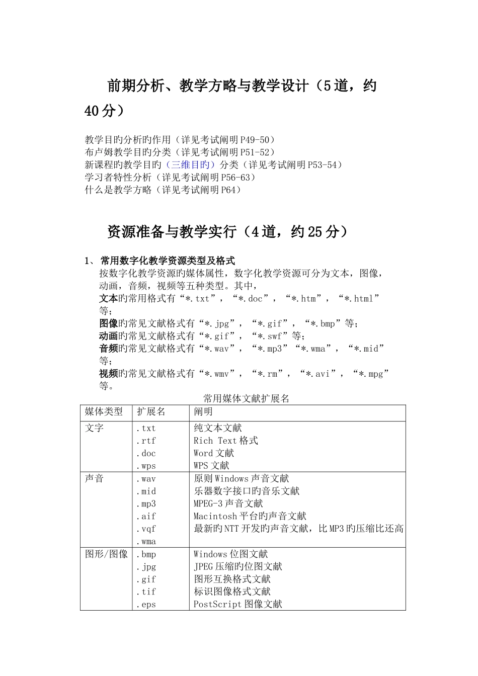 2025年教育技术中级考试_第3页