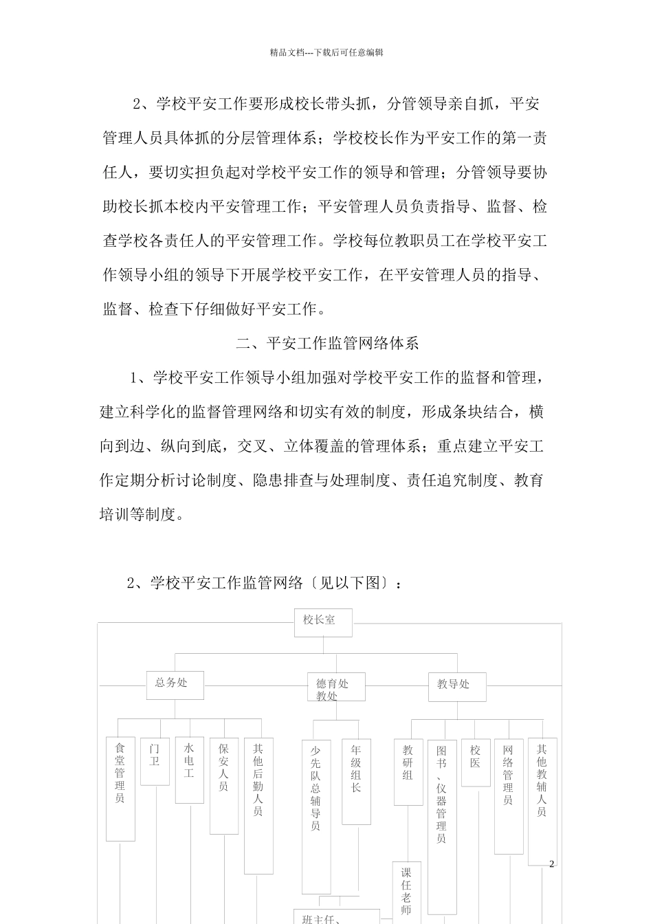 中山学校校园安全工作管理细则_第2页