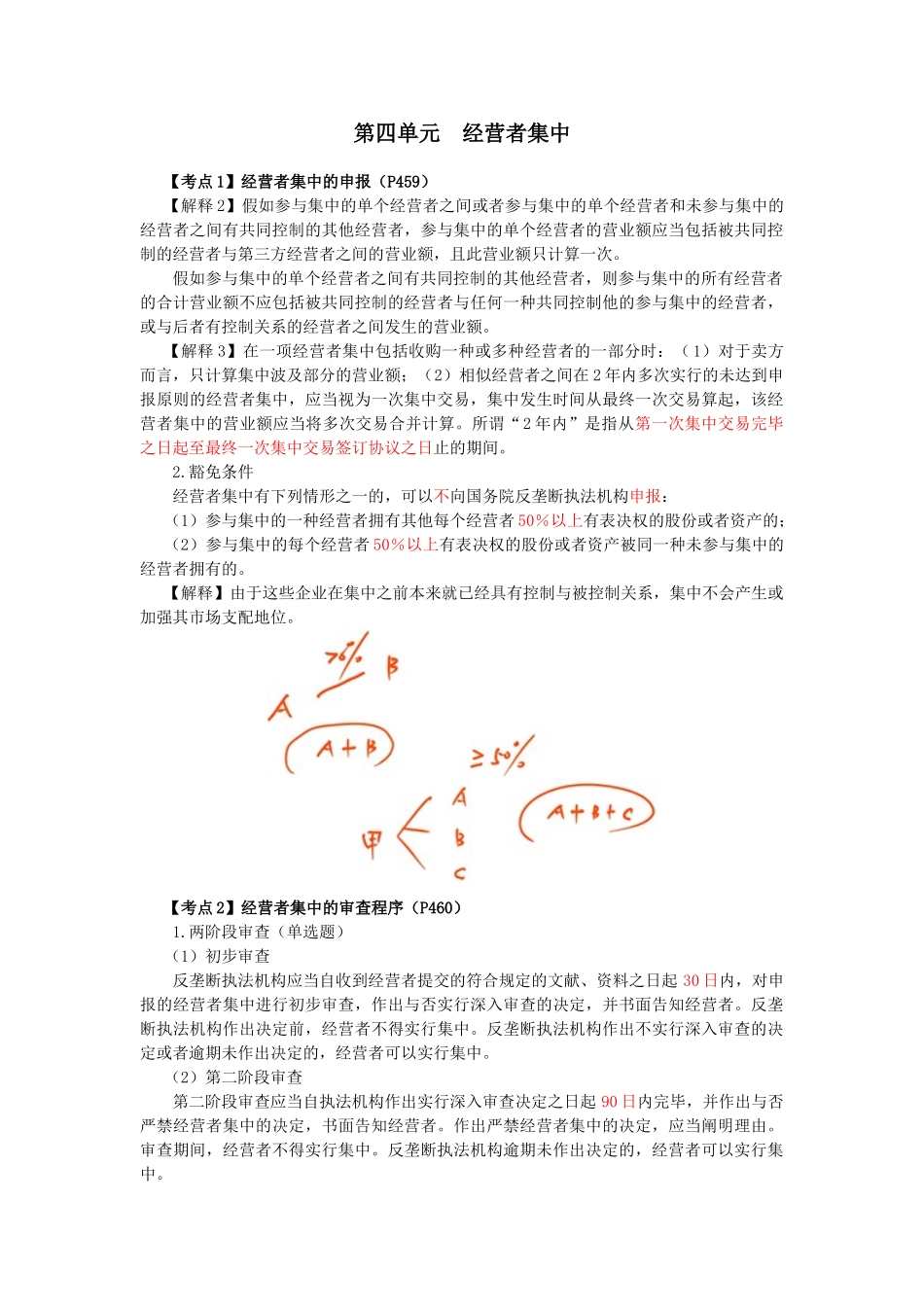 2025年注会考试经济法考点解读反垄断法律制度_第1页
