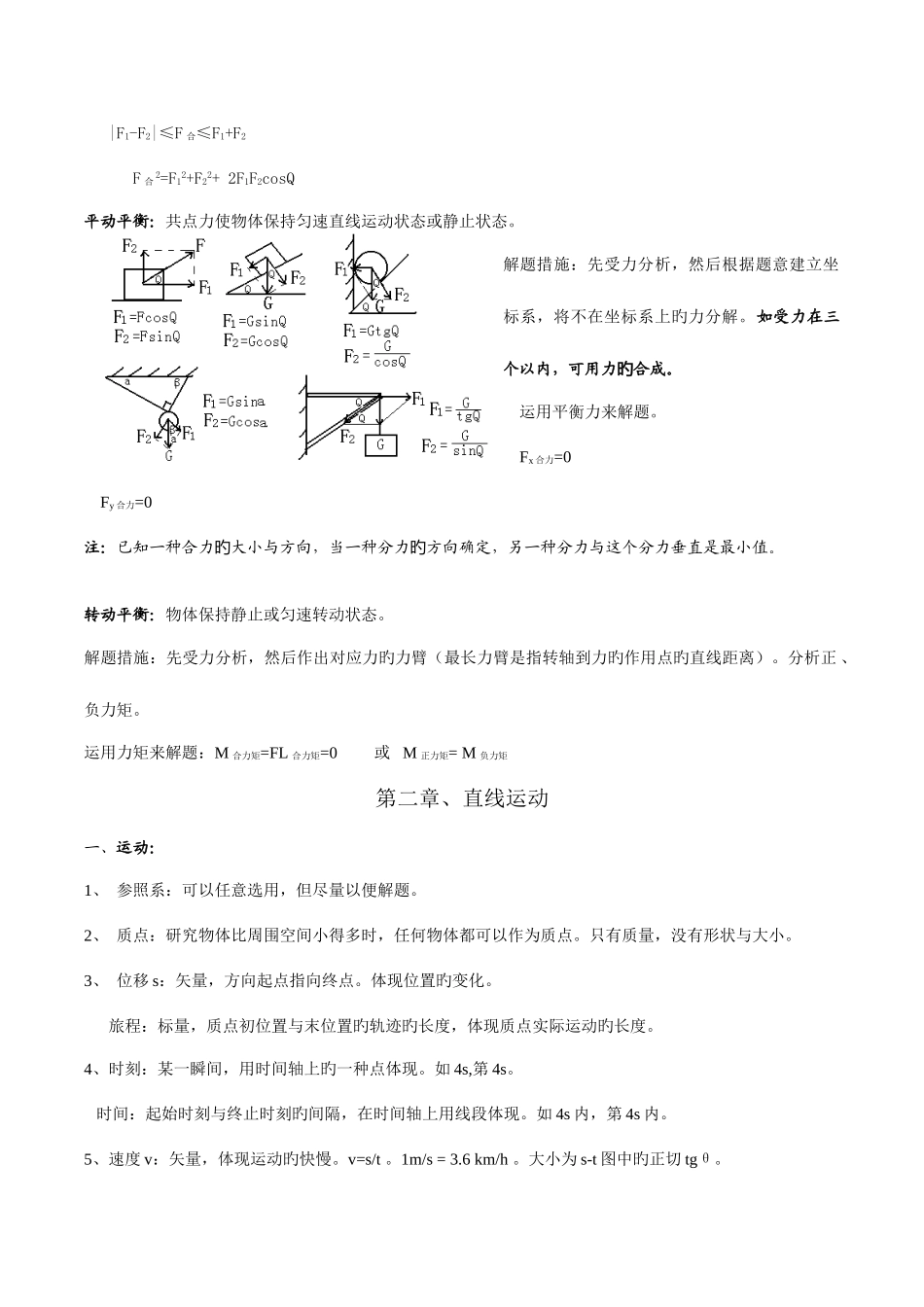 2025年最详细的高中物理知识点总结最全版_第3页