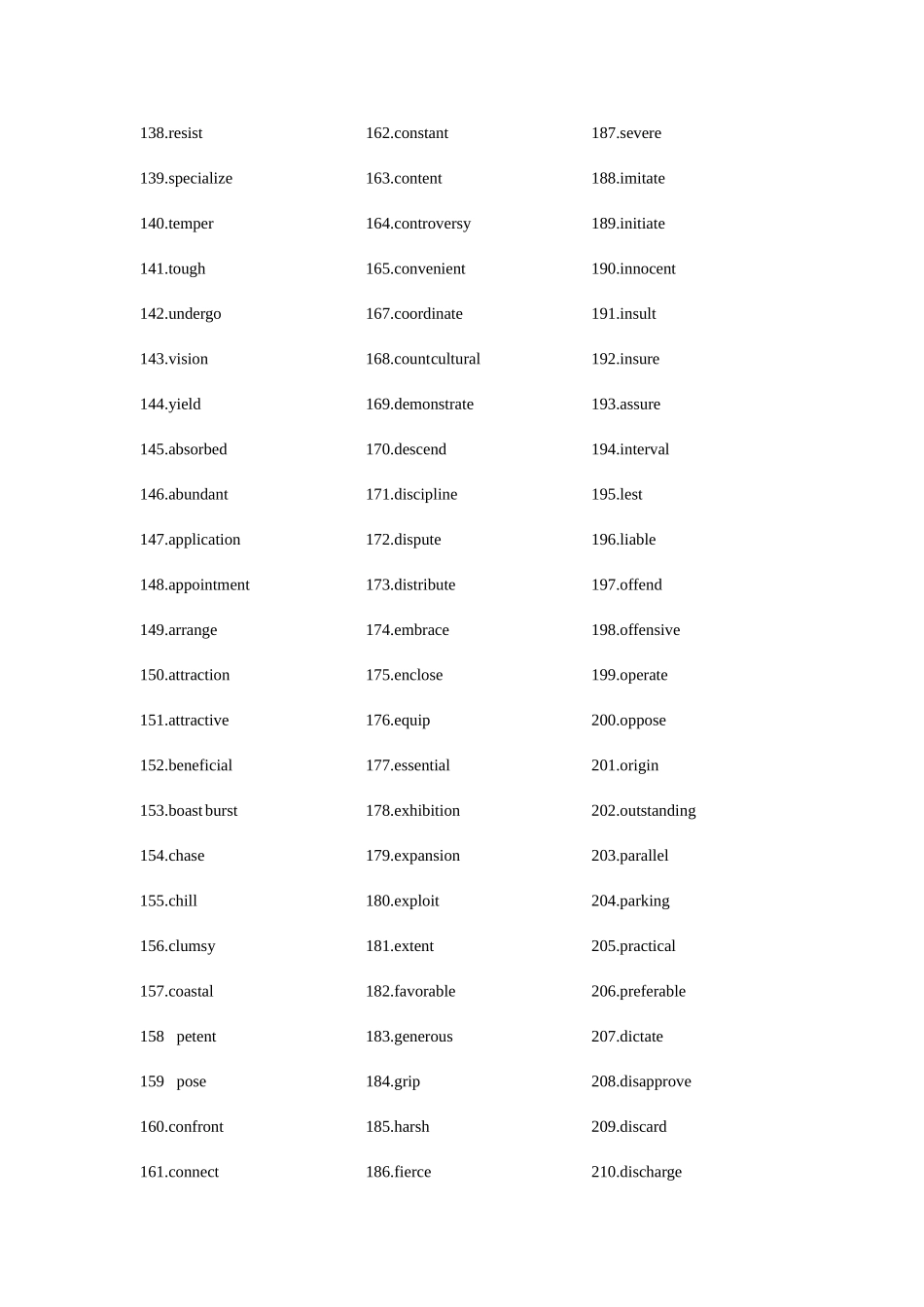 2025年新版专升本英语高频词汇_第3页