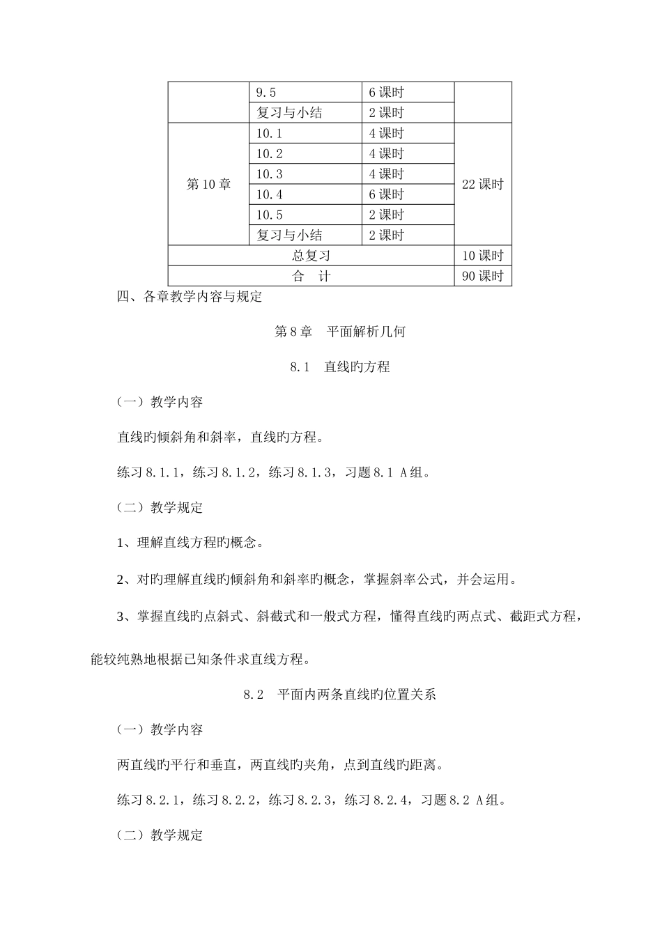2025年江苏广播电视大学五高职数学课程教学要求_第2页