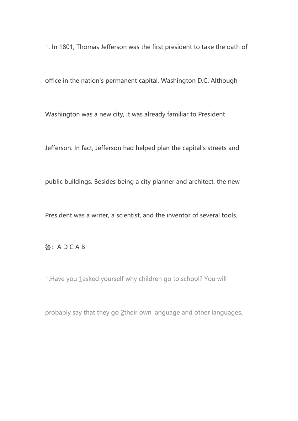 2025年江南大学大学英语最全题库答案_第3页