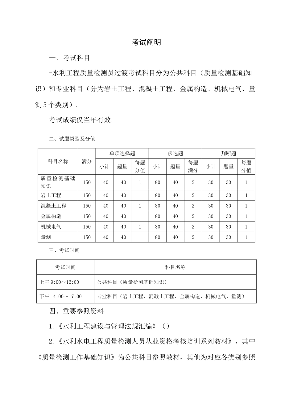 2025年水利工程质量检测员考试知识_第2页