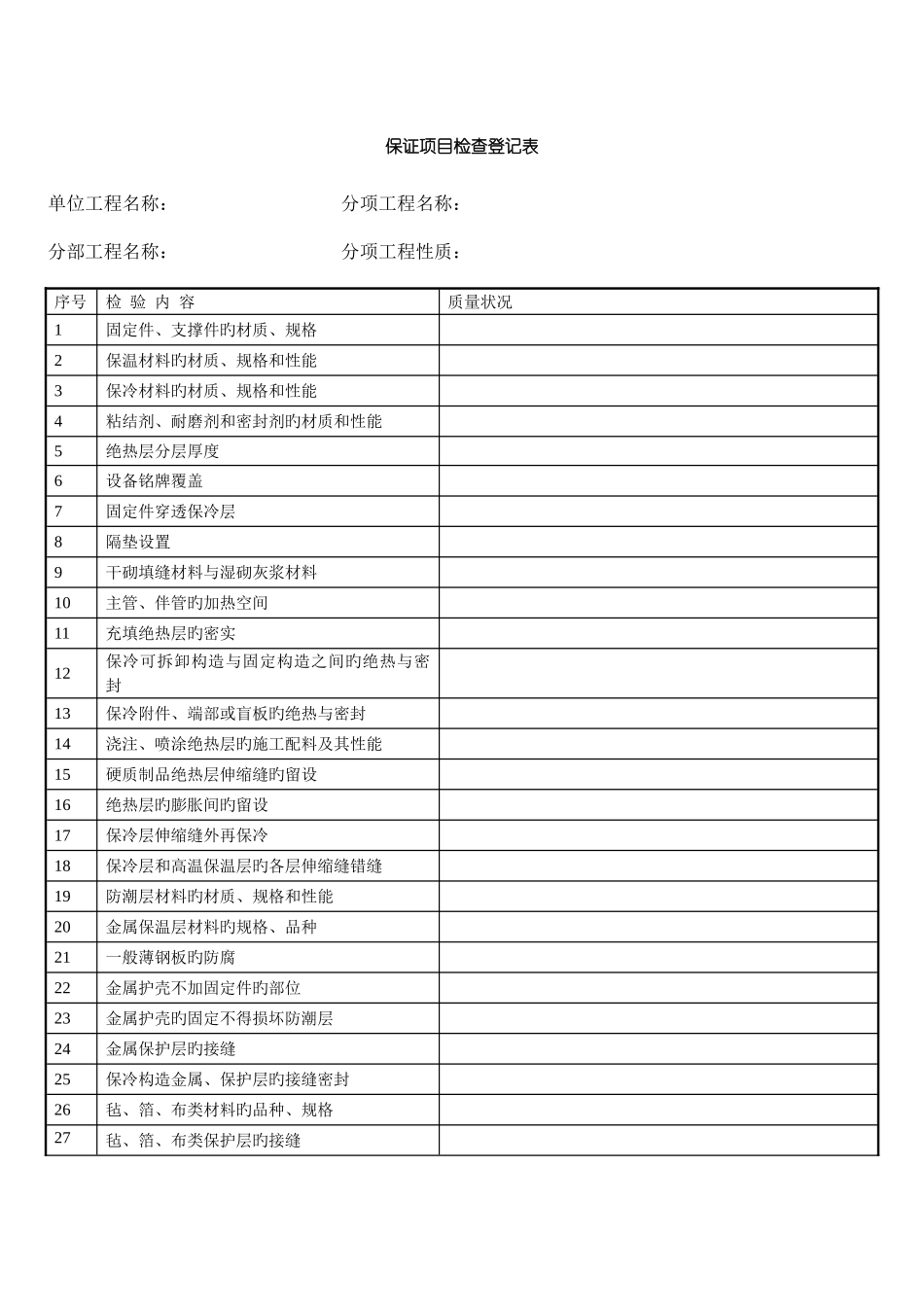 2025年物业承接验收全套表格_第1页