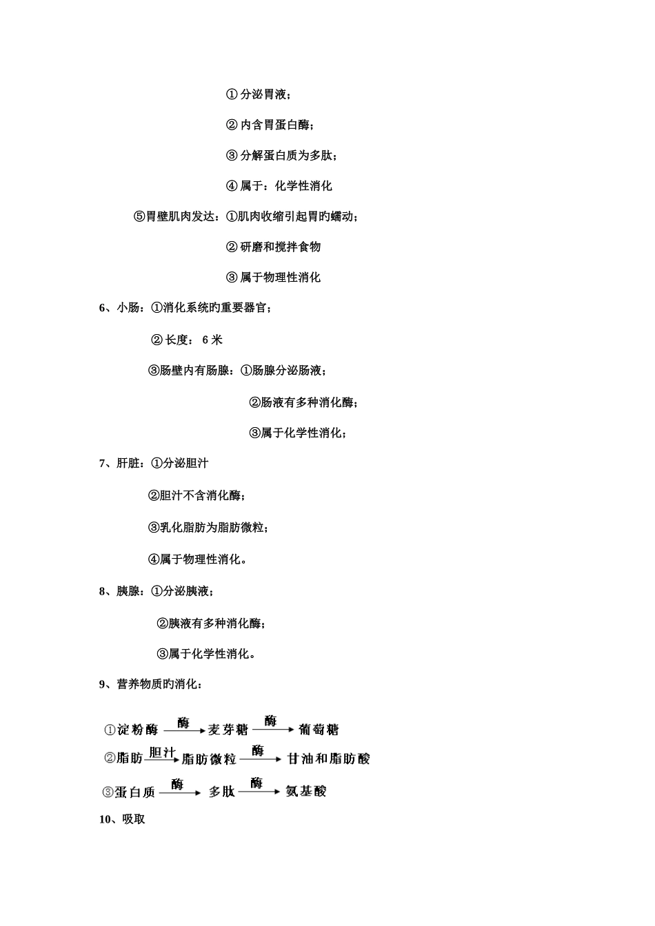 2025年济南版七年级下册生物知识点_第3页