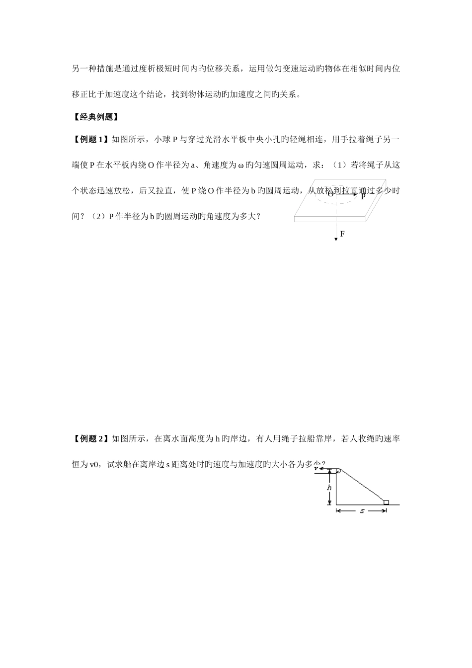 2025年物理竞赛讲义质点的匀速圆周运动刚体的定轴转动瞬时轴_第2页