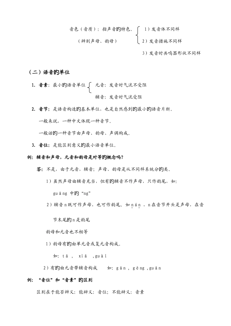 2025年现代汉语知识点概括_第2页