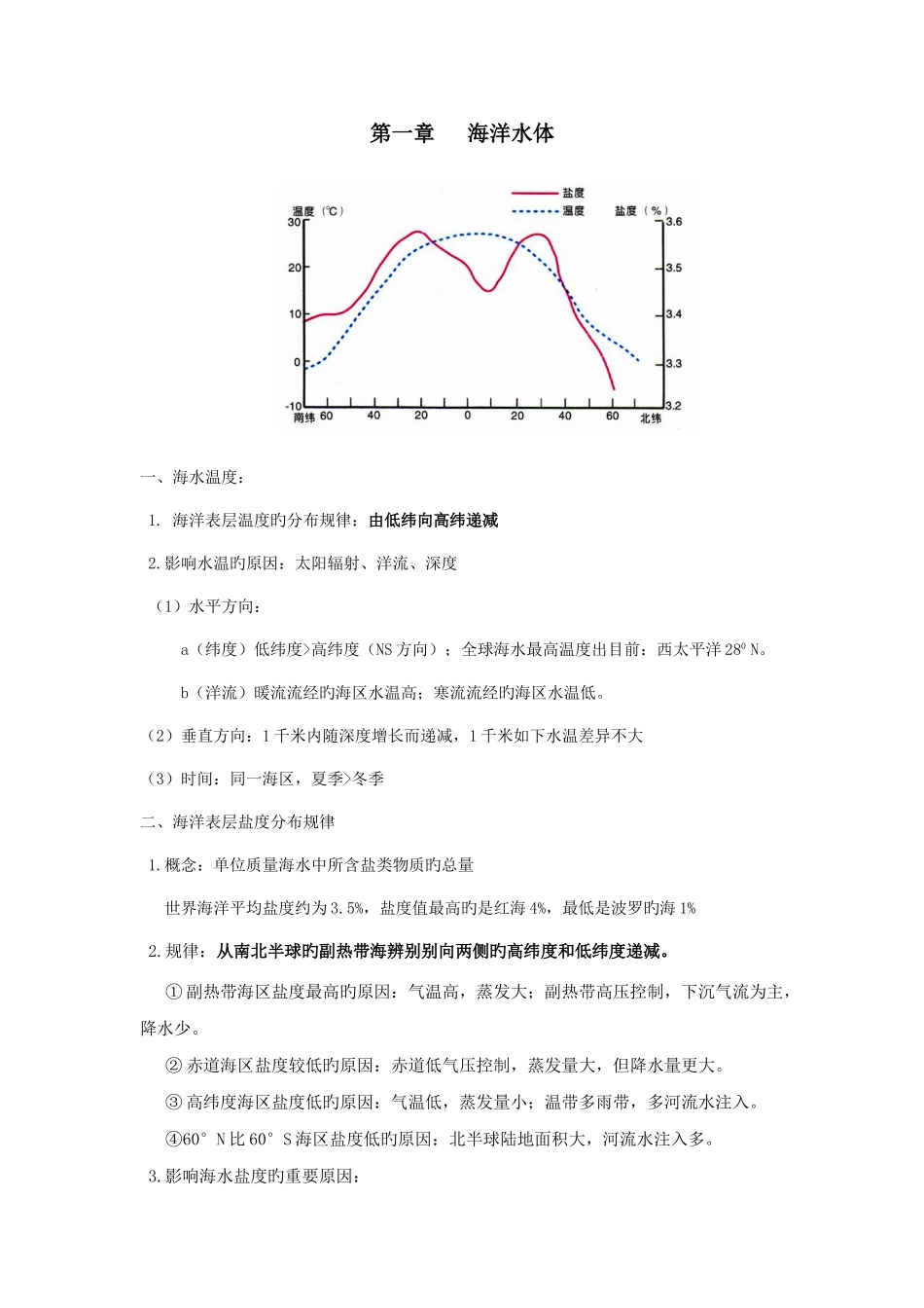 2025年海洋地理知识点汇总_第1页