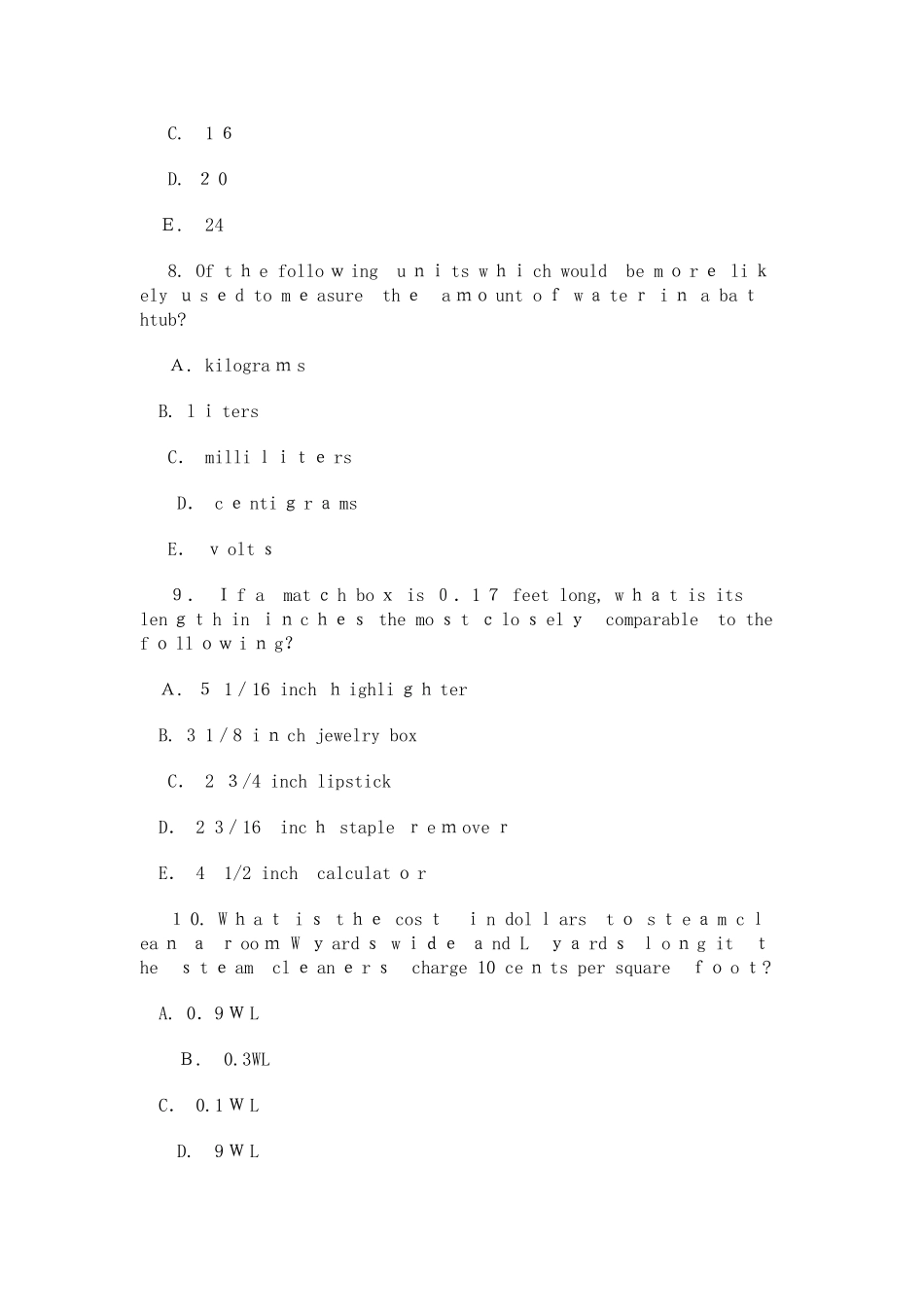 2025年AEAS数学考试真题_第3页