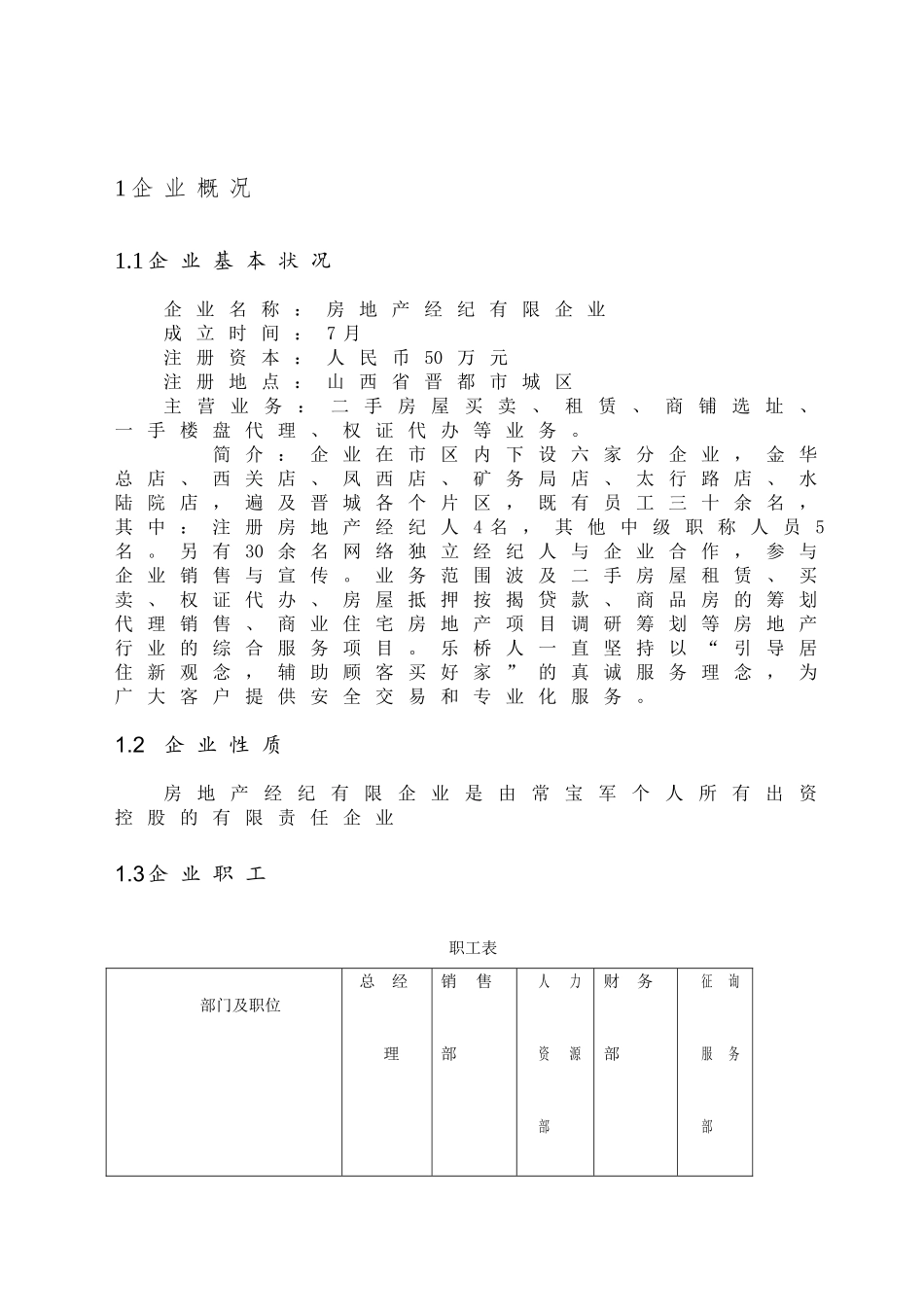 2025年房地产经纪有限公司商业计划书_第3页