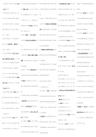 2025年山东高等教育心理学知识点精华