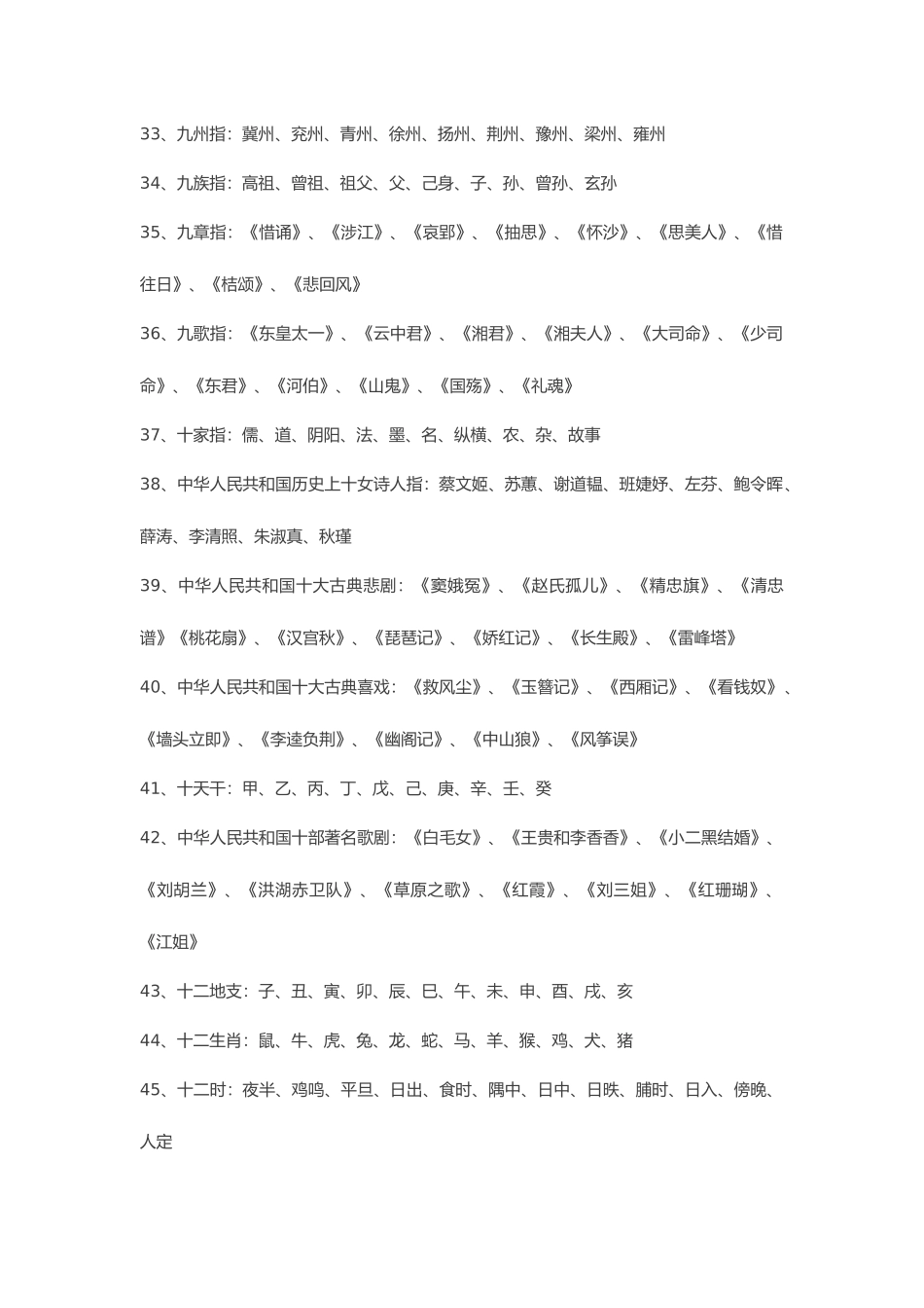 2025年小升初语文课外文学常识重难点汇总_第3页