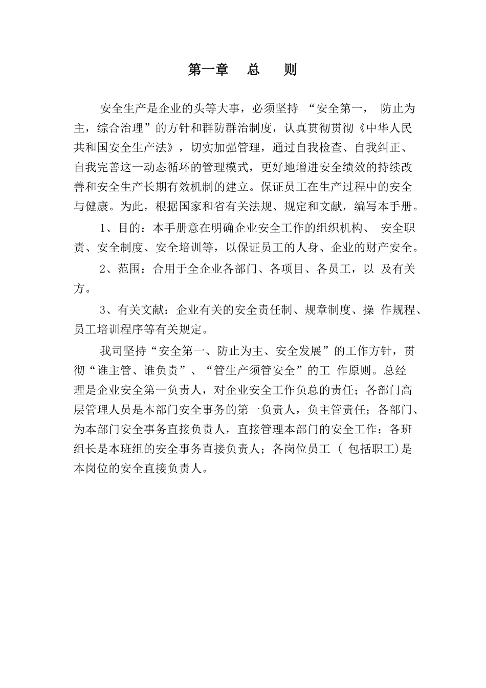 2025年安全生产标准化体系文件全套_第3页