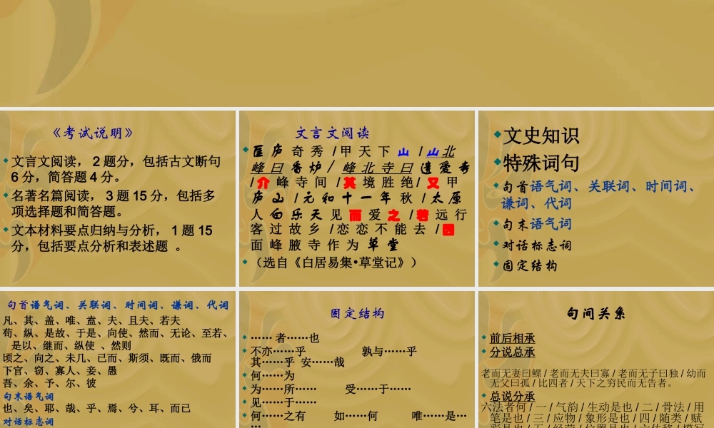 文科加试题复习训练应对策略