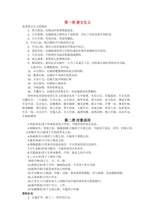 江苏省语文备战高考：易错成语归纳