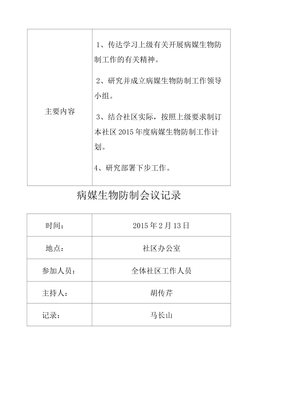 社区病媒生物防制会议记录_第2页