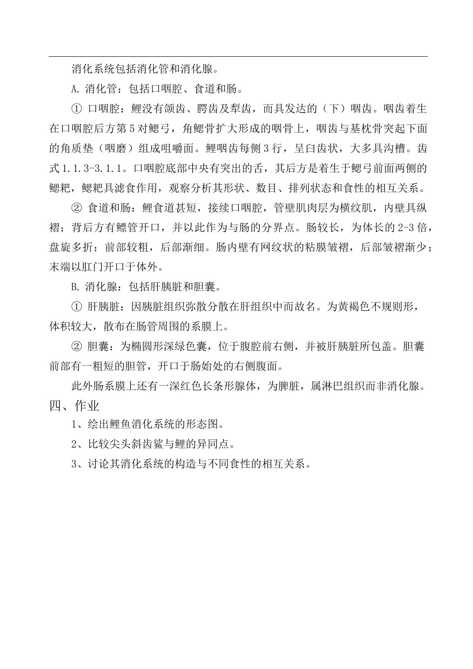 鱼类的消化系统_第3页