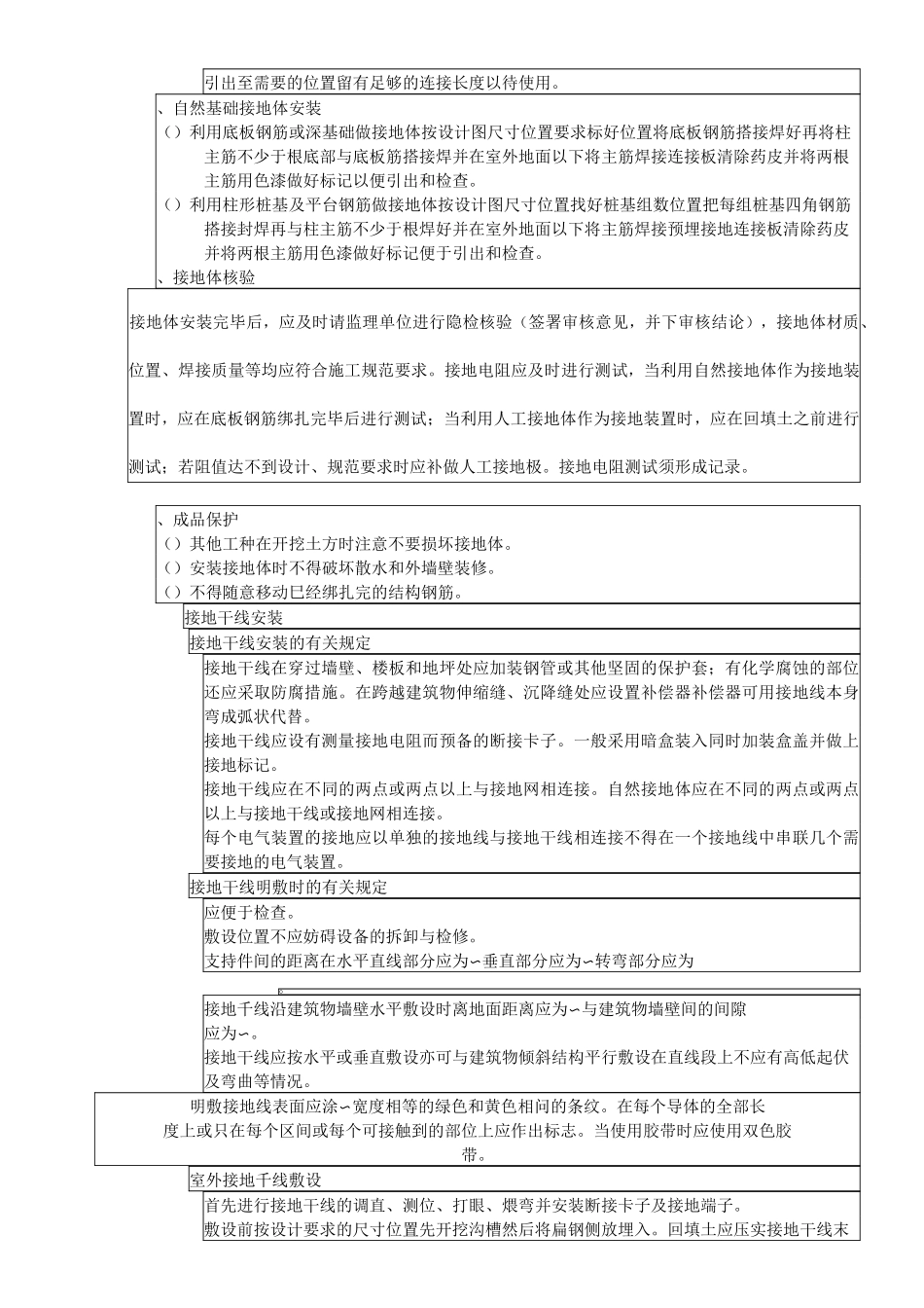 防雷及接地工程质量技术交底_第3页