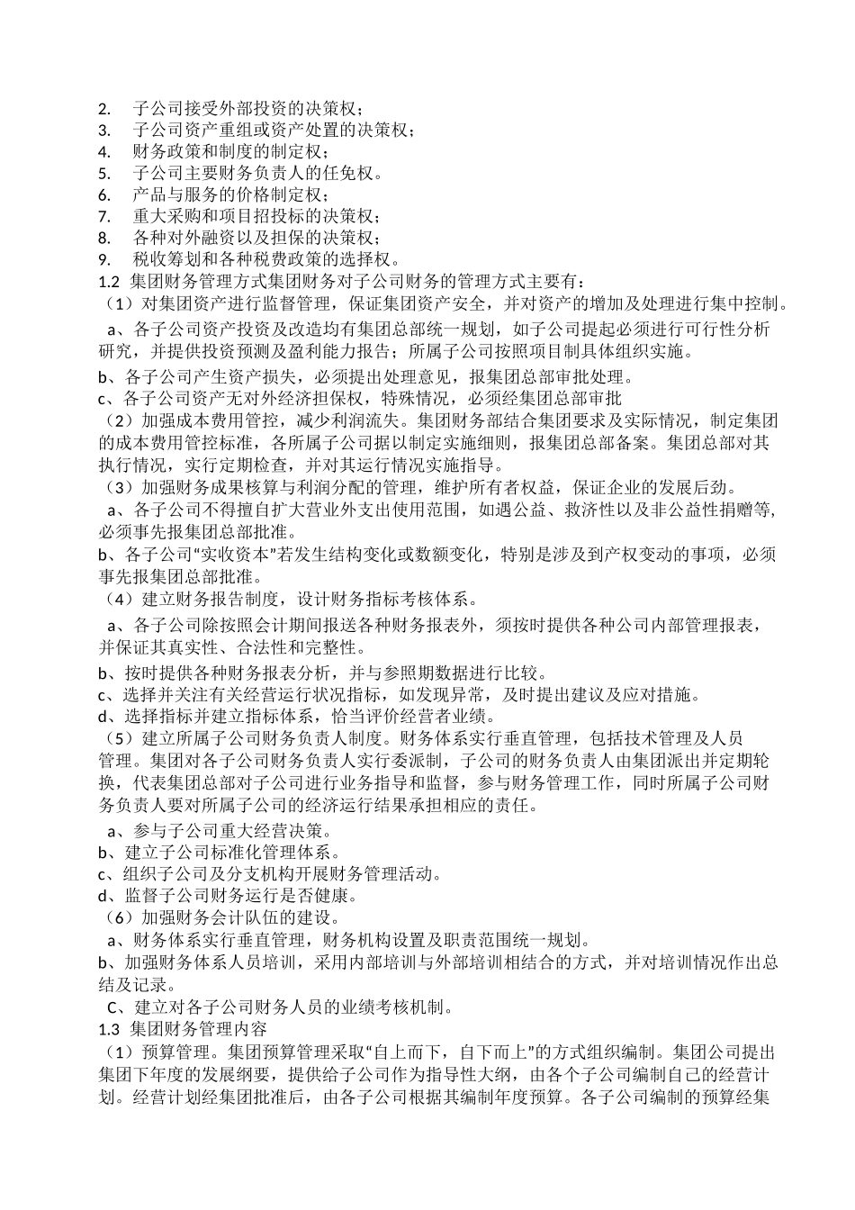 集团财务发展战略规划纲要_第2页