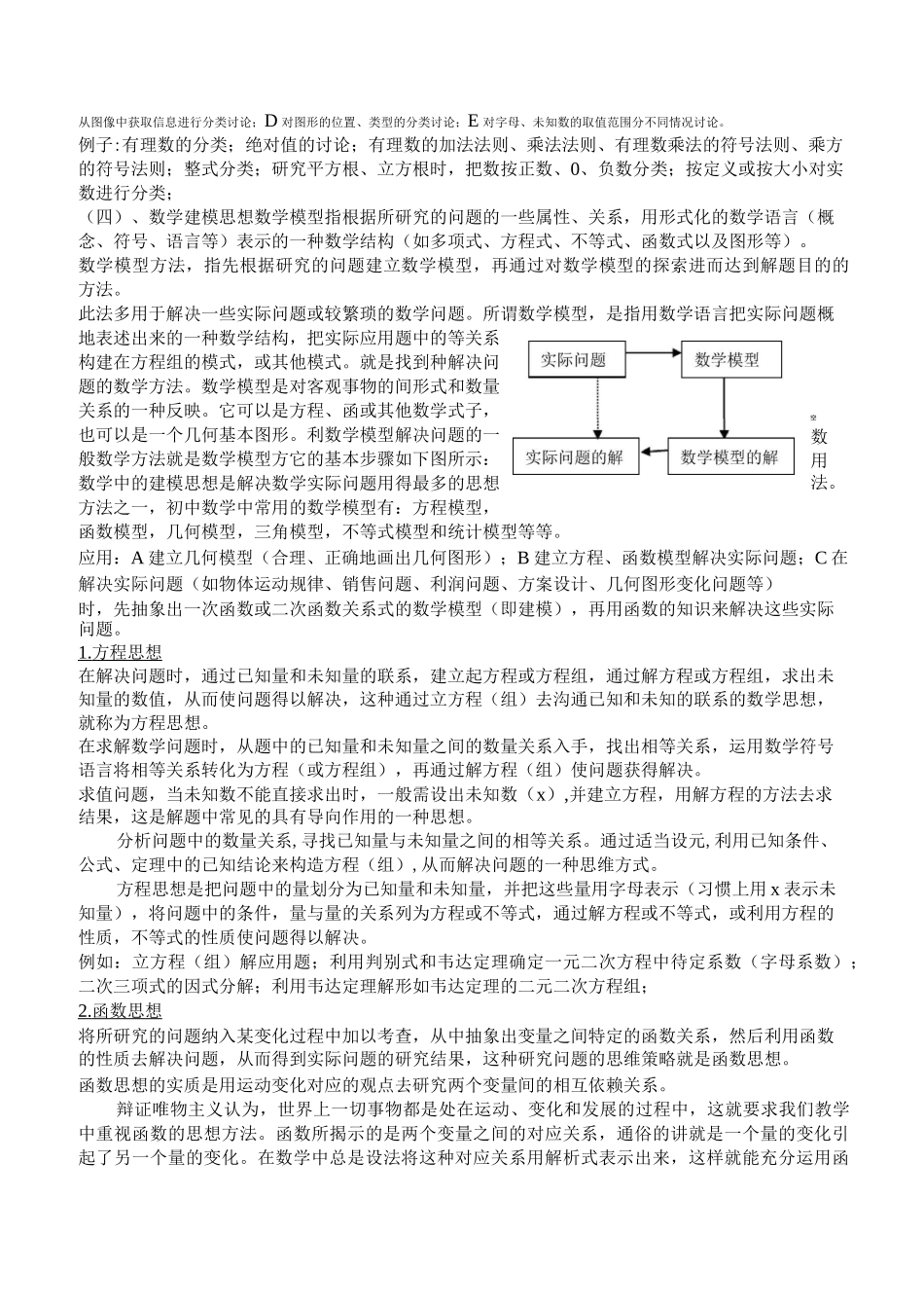 初中数学思想方法大全._第3页