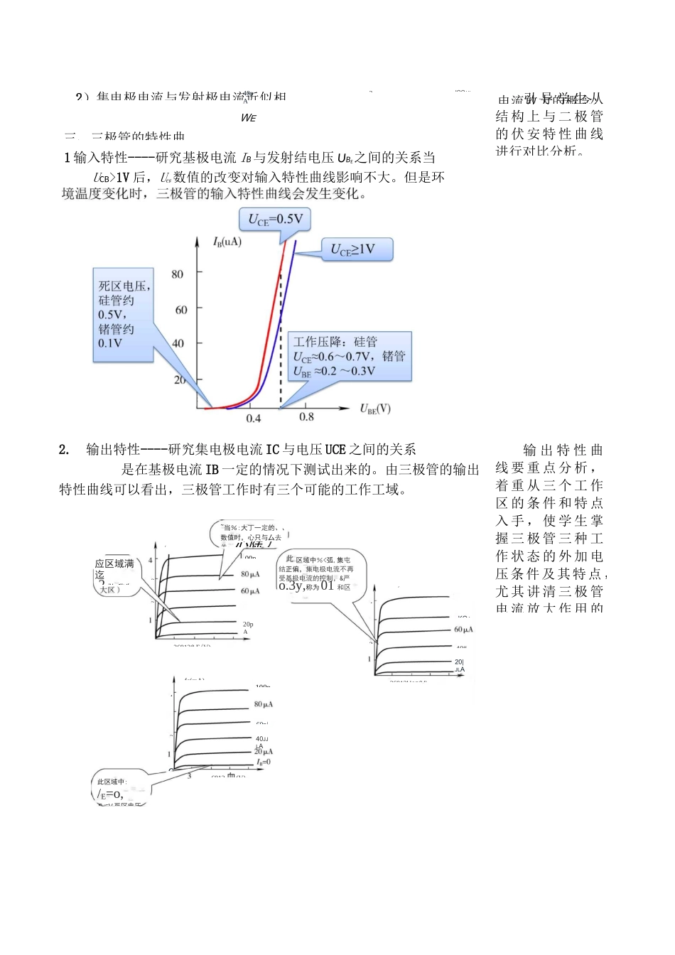 第二章 三极管及放大电路教案_第2页