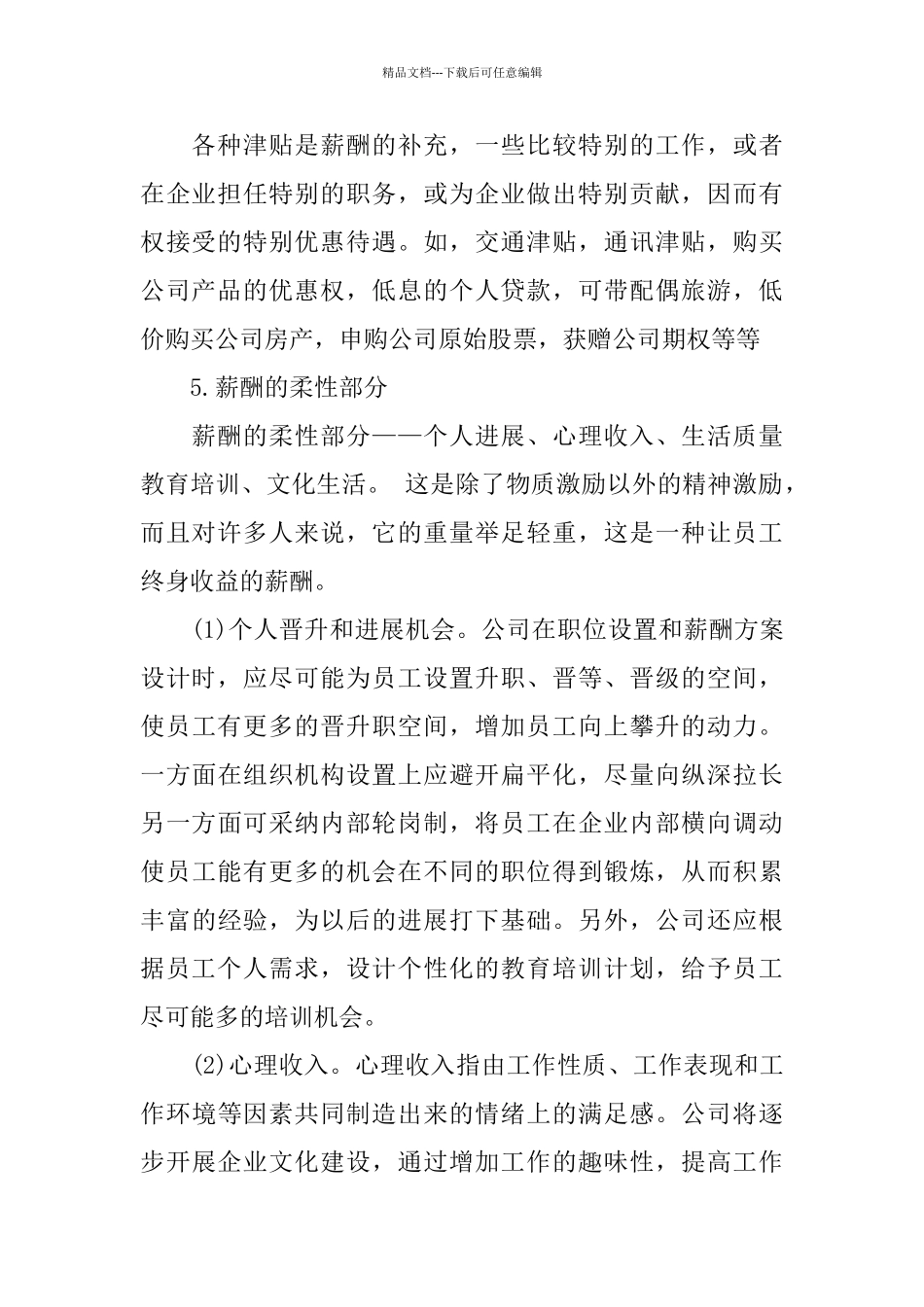 中小民营企业薪酬结构方案_第2页