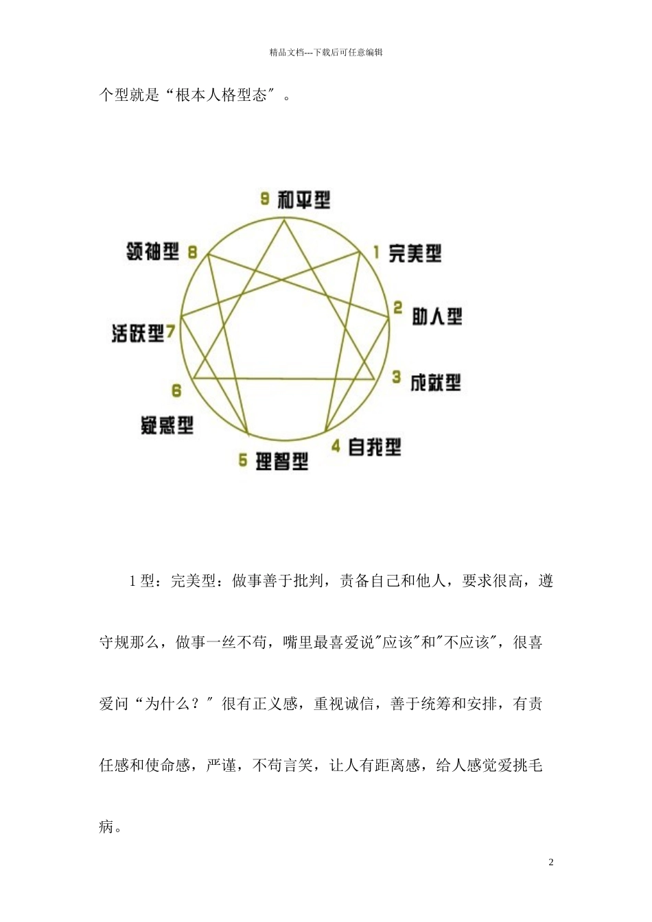 九型人格与职业生涯规划_第2页