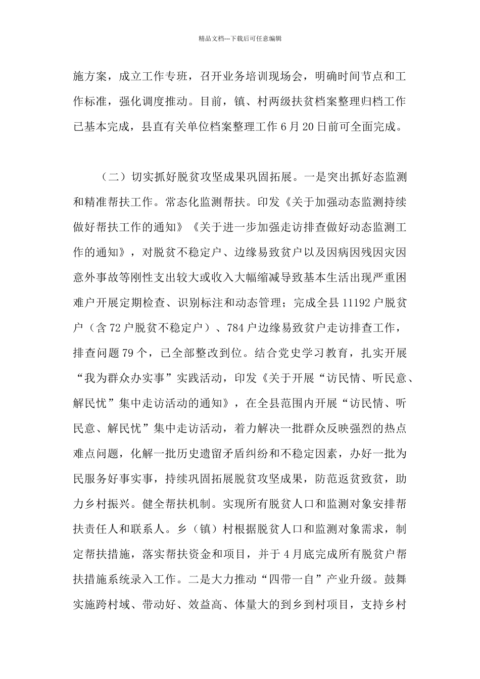 乡村振兴局2024上半年工作总结_第2页