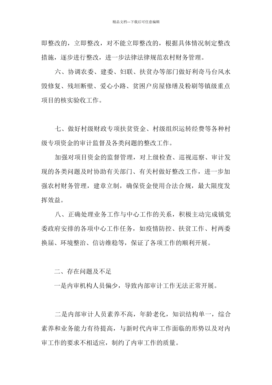 乡镇审计所工作总结_第2页