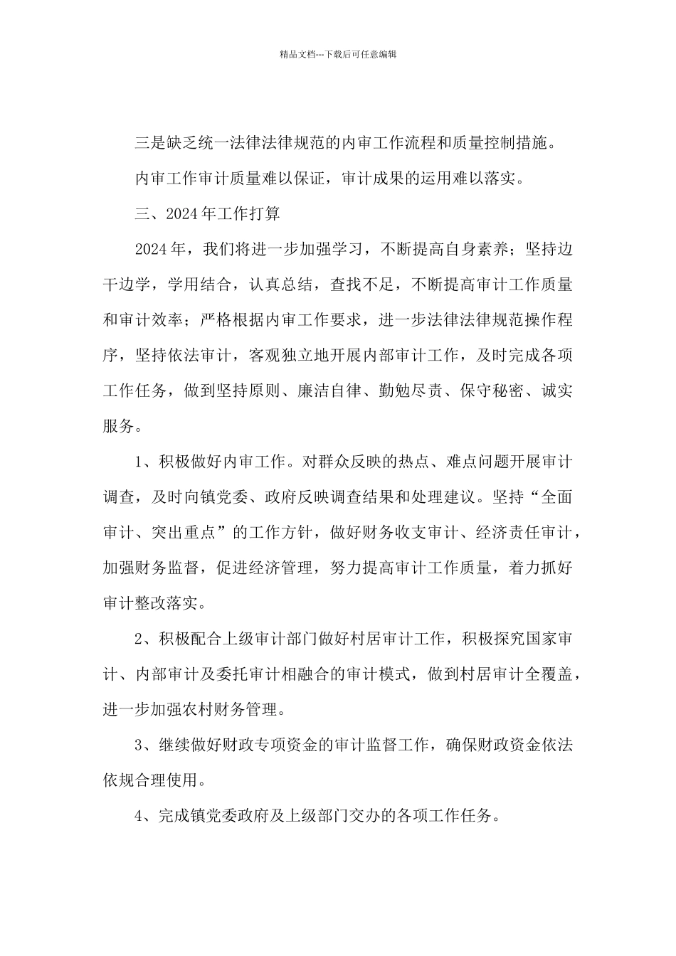 乡镇审计所工作总结_第3页