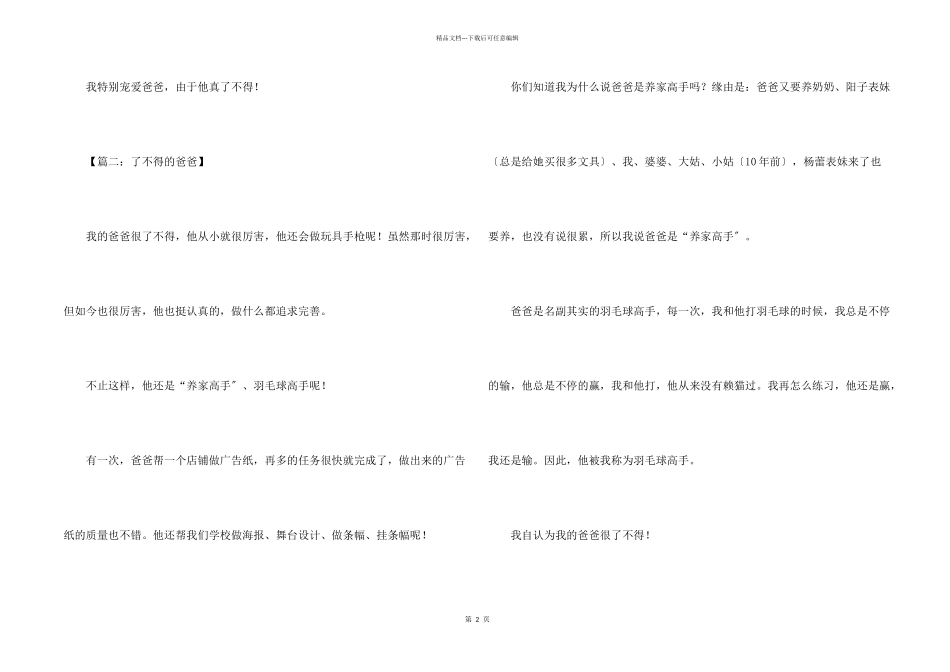 了不起的爸爸300_第2页