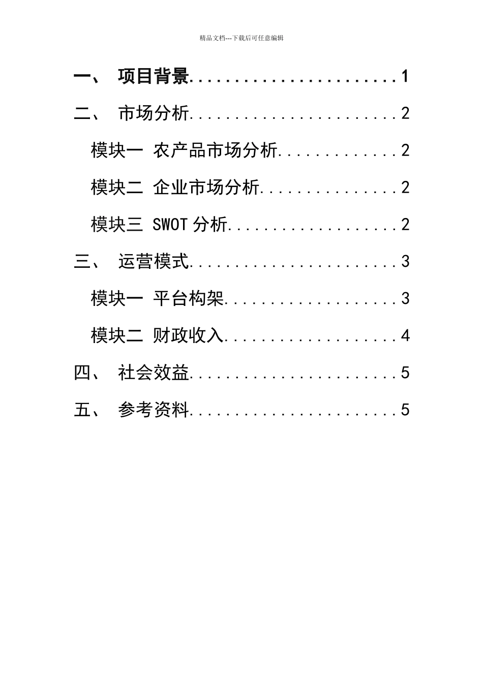 互联网+项目计划书_第2页