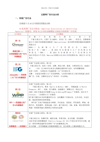 互联网广告行业分析10年版本