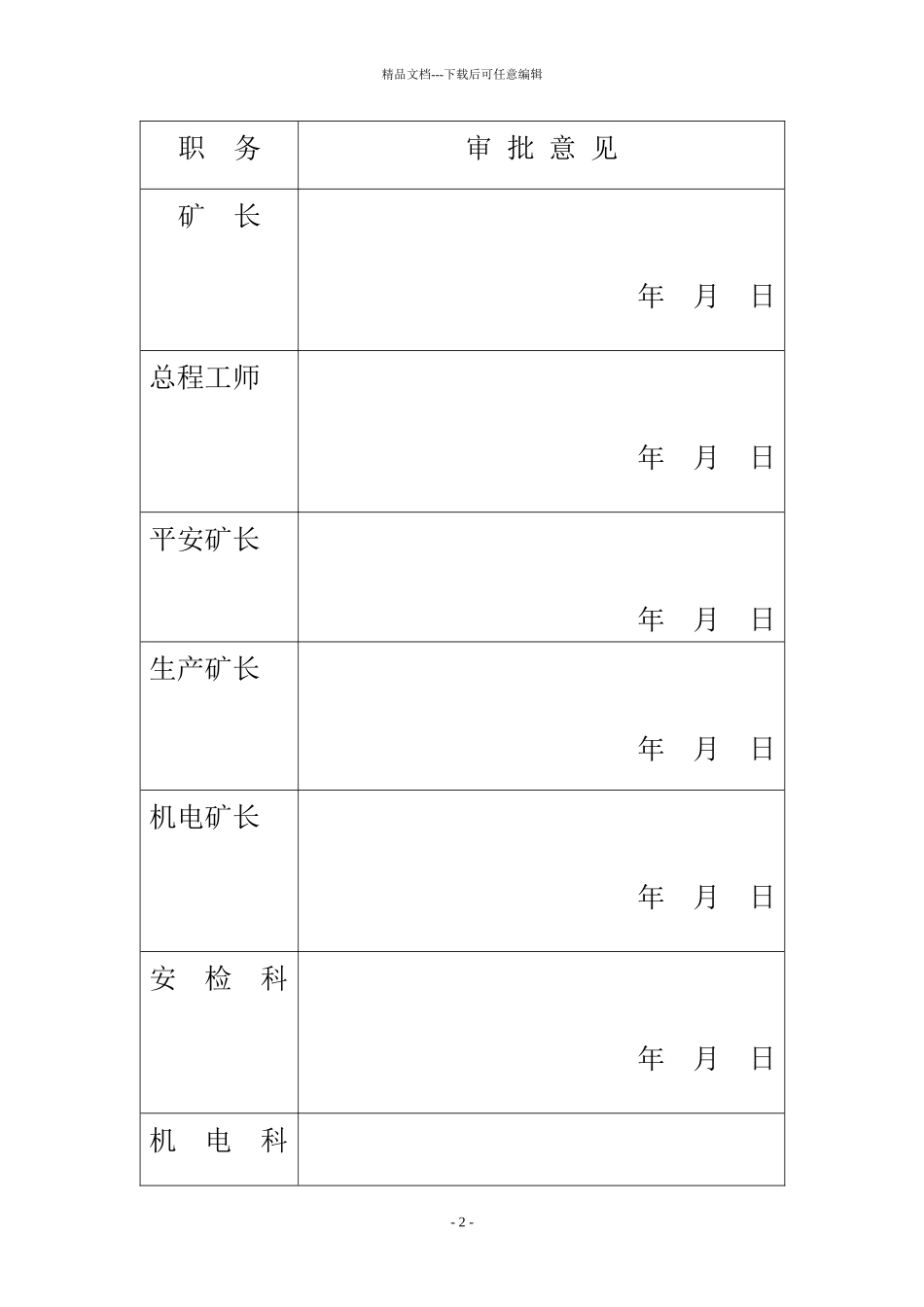五大灾害预防措施和矿井事故应急处理计划_第2页